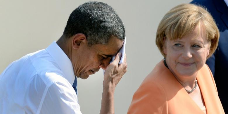 AS Bantah Obama Tahu Penyadapan terhadap Merkel