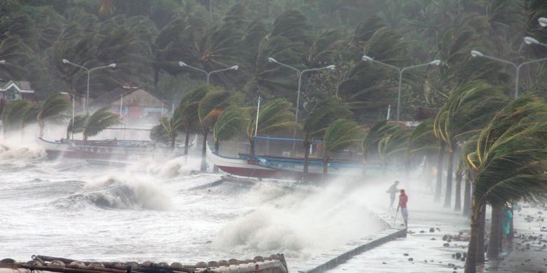 Filipina Darurat Bencana Karena Topan Haiyan Yang Dahsyat