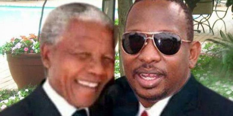 Pakai "Photoshop", Politisi Kenya Rekayasa Foto Bersama Mandela