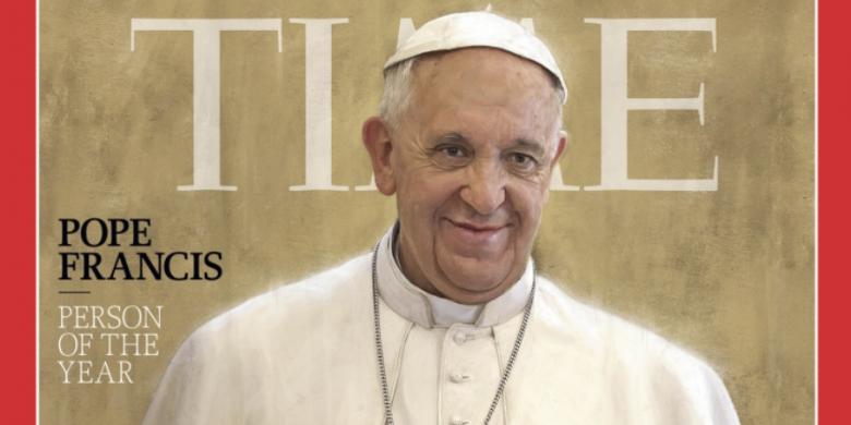 Paus Fransiskus, Tokoh Tahun Ini Versi Majalah "Time"