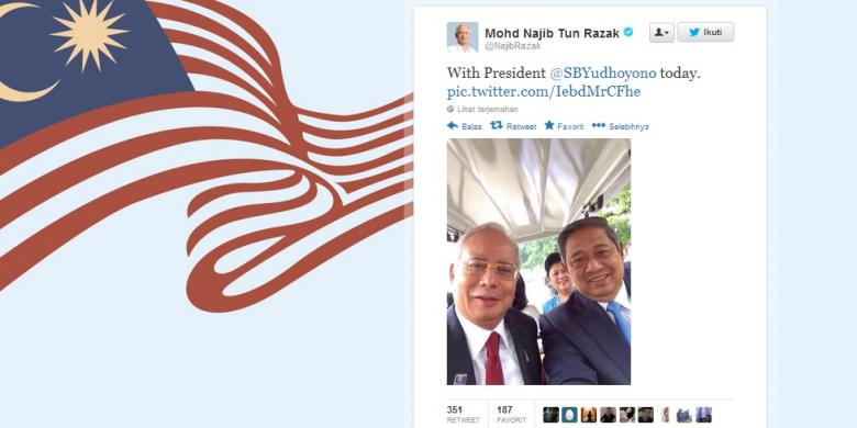 Foto "Selfie" SBY Ramai di Twitter