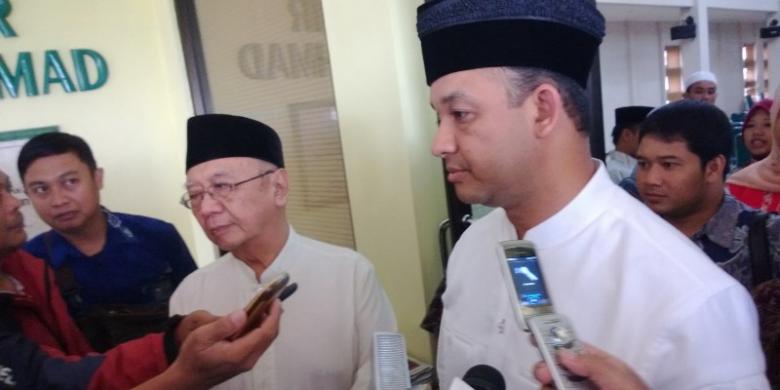 Gus Sholah Dukung Anies Baswedan dan Mahfud MD
