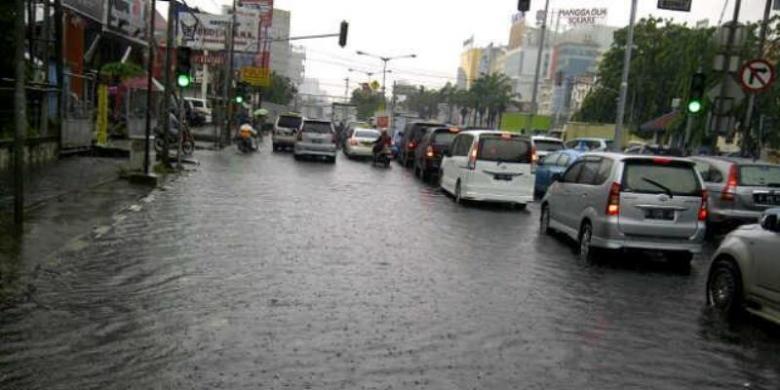 Ini Puluhan Lokasi Genangan di Jalan Ibu Kota