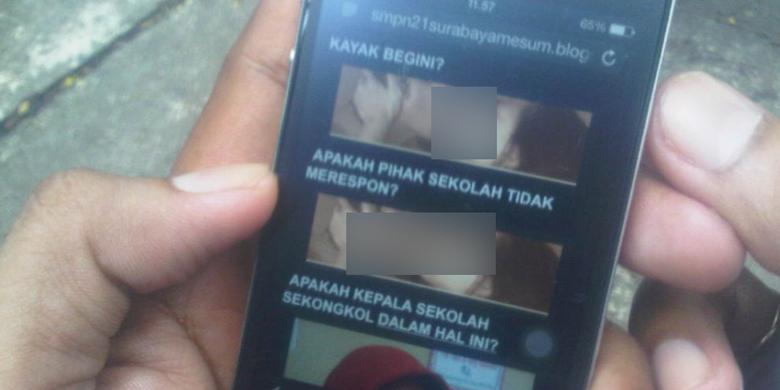 Foto Mesum Pasangan Guru Beredar di Surabaya