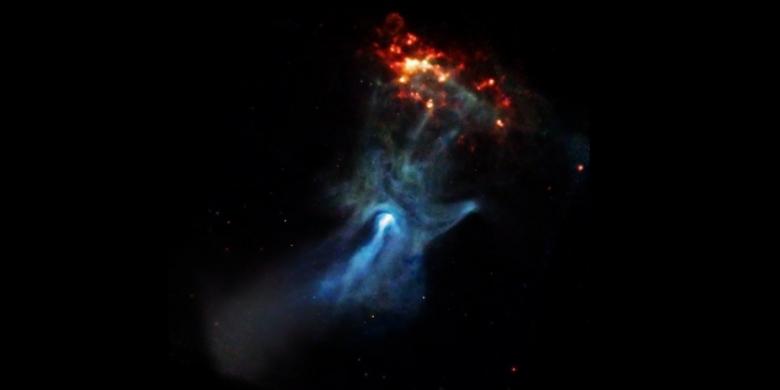 NASA Memotret "Tangan Tuhan"