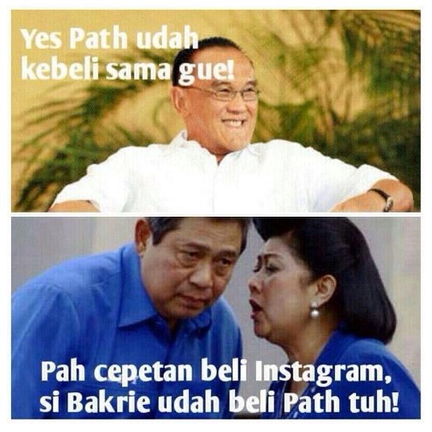Meme Bakrie Dan Path....