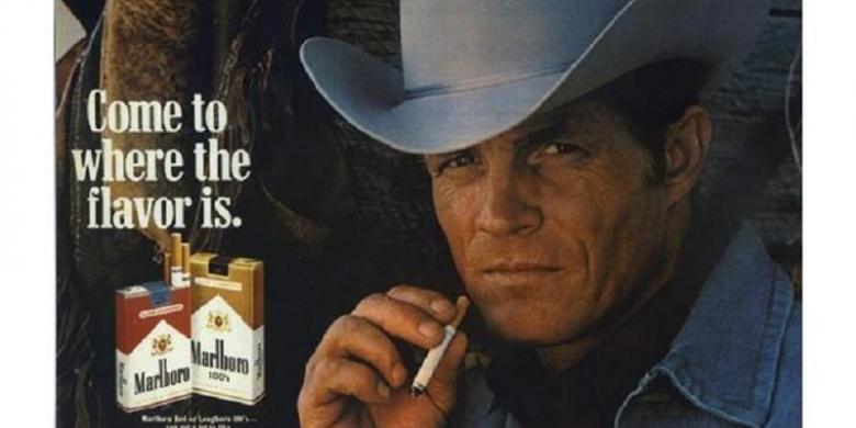 &quot;Marlboro Man&quot; Meninggal karena Penyakit Terkait Rokok