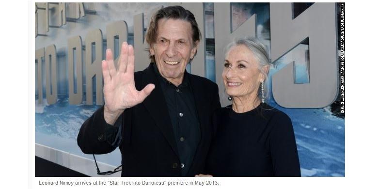 Pemeran Mr Spock di &quot;Star Trek&quot; Meninggal Dunia