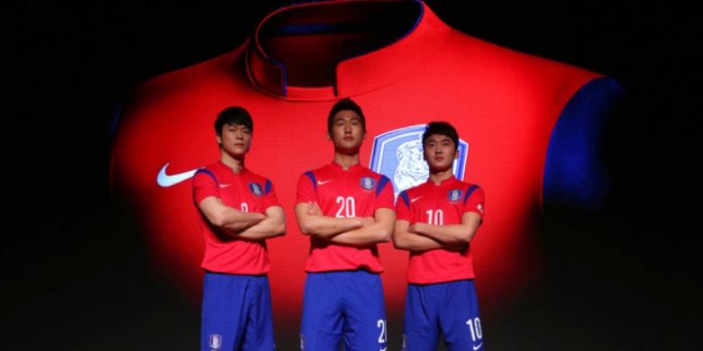 Spirit "Taegeuk" di Seragam Terbaru Korsel
