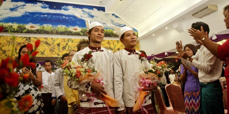 Myanmar Gelar Pernikahan Gay