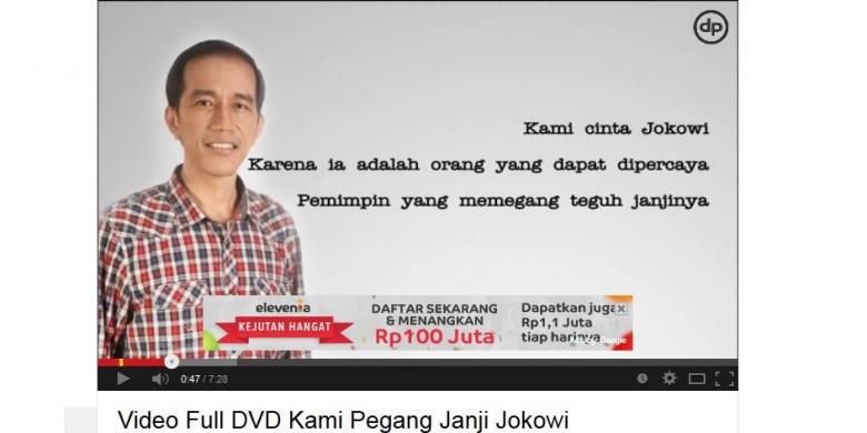 Beredar, Video Janji Jokowi Pimpin Jakarta Lima Tahun