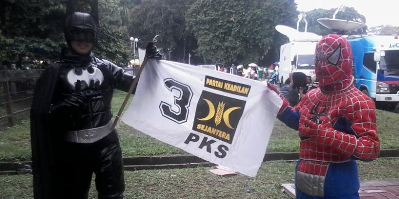 Hebatnya PKS, Bahkan Spiderman, Batman & Superman Pun Mendukungnya