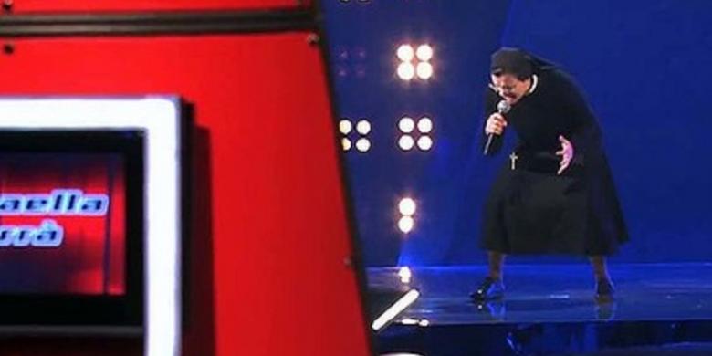 Biarawati 'Bersuara Malaikat' Hebohkan Italia