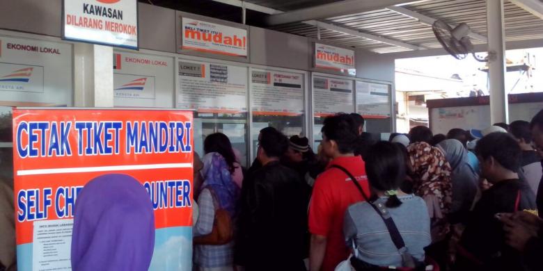 [MUDIK 2014] "Gaptek" Cara Pesan Tiket KA Online Dianggap Hanya Alasan