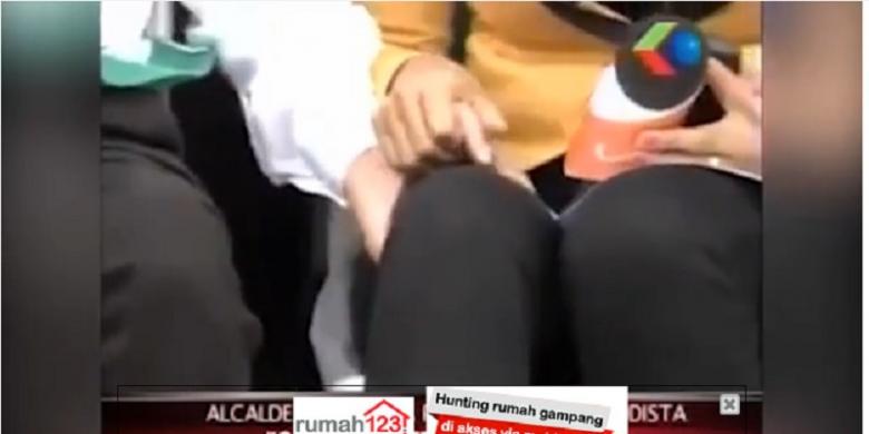 VIDEO: Wali Kota Jadi Sorotan karena Terekam Kamera Meraba Paha Wartawati