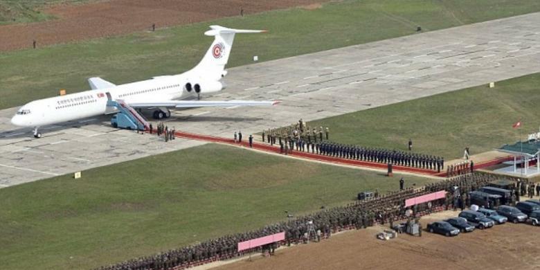 Inilah Pesawat Kepresidenan Korea Utara