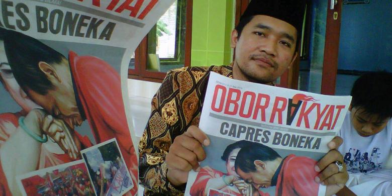 Black Campaign Kacung Kampret: Tabloid &quot;Capres Boneka&quot; Bergambar Jokowi Beredar