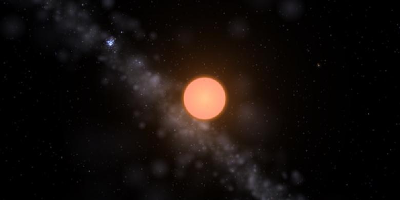 Obyek Angkasa Langka Ditemukan, Bintang yang "Hamil" Bintang