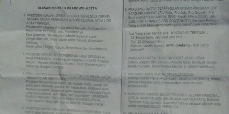 HOT NEWS...!!! Siap-siap pasukan prabowo untuk counter