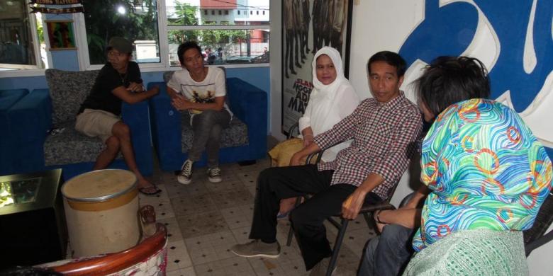 Tiba-tiba Jokowi ke Potlot, Bimbim Kaget