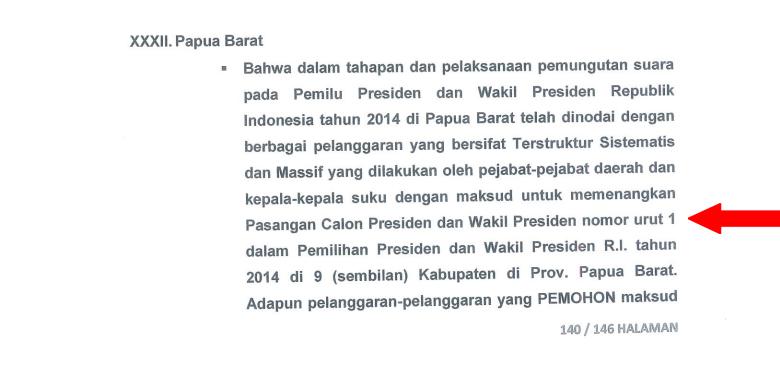 Tim Prabowo-Hatta Sebut Kecurangan Sistematis Dilakukan Pasangan Nomor Urut 1