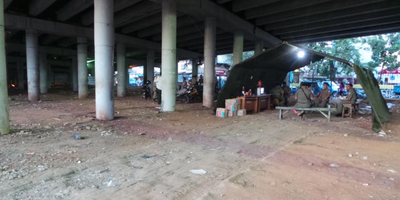 &#91;Panasbung harus legowo..&#93; PKL bersih, Kolong Jembatan Klender akan Diubah Jadi Taman