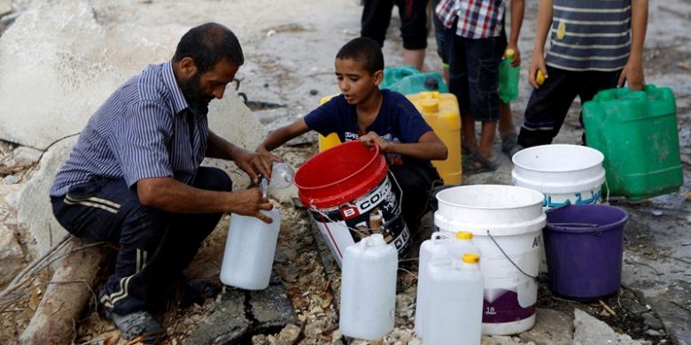 Israel Tambah Pasokan Air Bersih ke Jalur Gaza