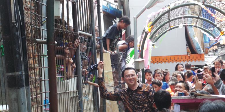 Ahok Sebut Program Kampung Deret Dianggap Melanggar