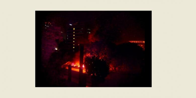 UPANA PENGHILANGAN BUKTI KAH?&#93; Kebakaran di Gedung ESDM, Lalu Lintas ke Arah Thamrin 