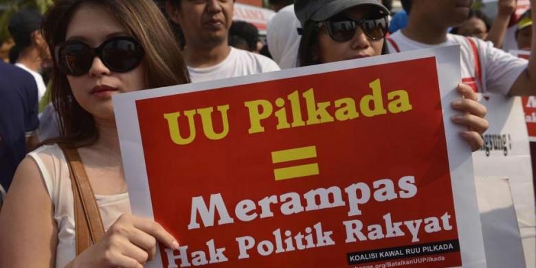 10.000 Orang Daftar untuk Gugat UU Pilkada di MK