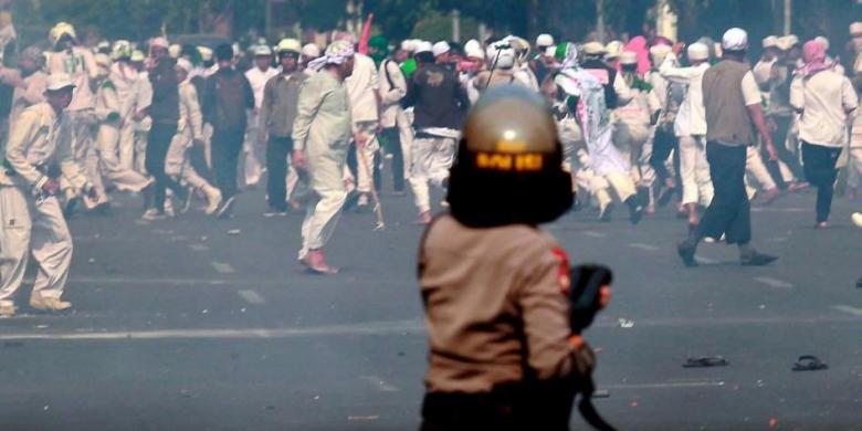 Terdakwa Penyerang Polisi di Demo Tolak Ahok Divonis 6 Bulan Penjara