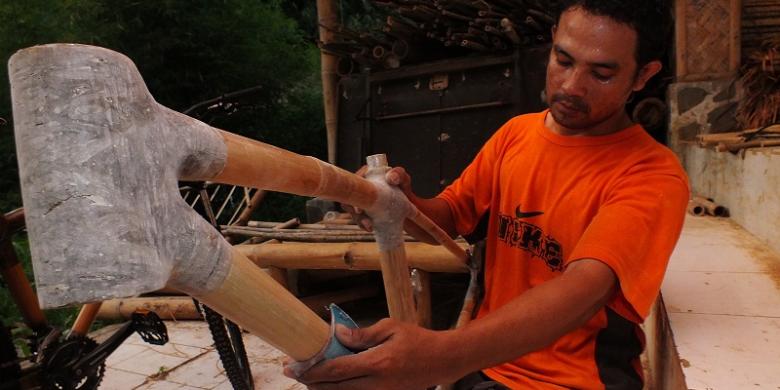 Sepeda Bambu asal Bogor Diminati Pasar Eropa dan Amerika