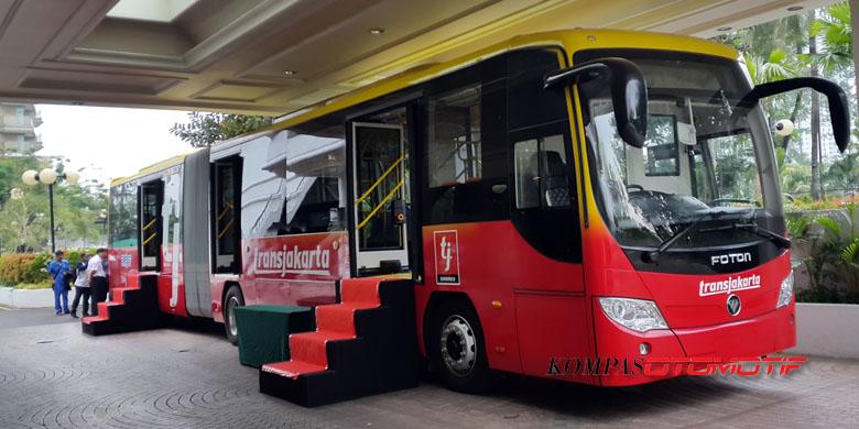 Transjakarta Dapat 99 Unit Baru Merek Foton