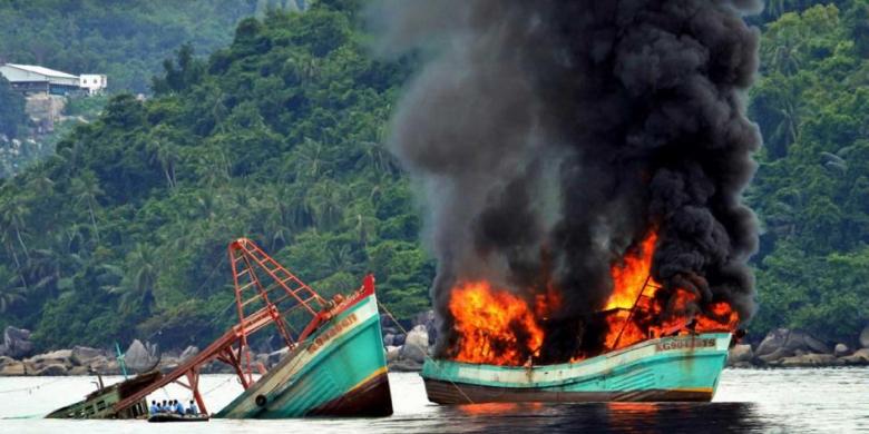 &#91;kerja kerja kerja&#93; TNI AU Deteksi Ada Ratusan Kapal Ilegal di Laut Aru