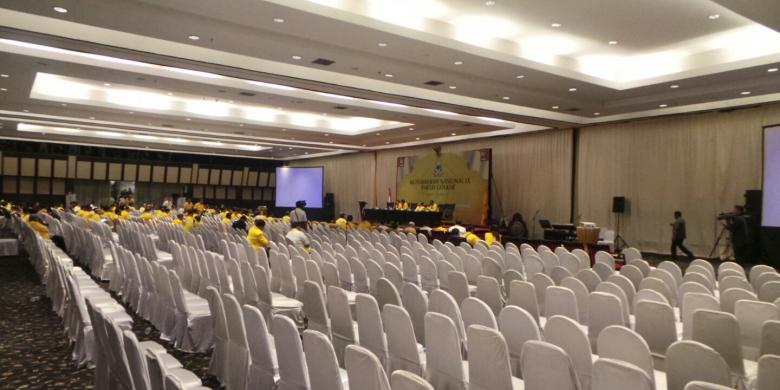 &#91;PIC&#93; Akhirnya Sidang Paripurna Munas Golkar di Ancol Ramai, Peserta Membludak