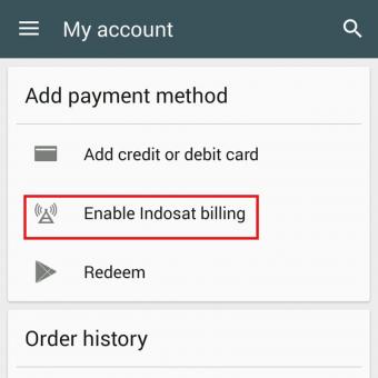 Cara Beli Aplikasi Android dengan Potong Pulsa