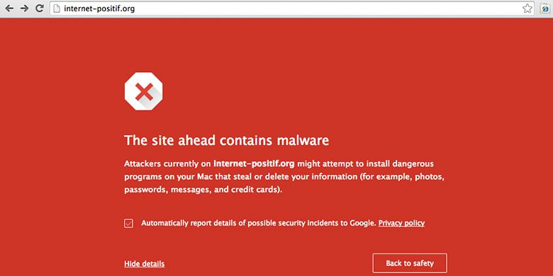 &#91;BUANG DUIT NEGARA&#93; Situs Internet Positif Mengandung Malware?