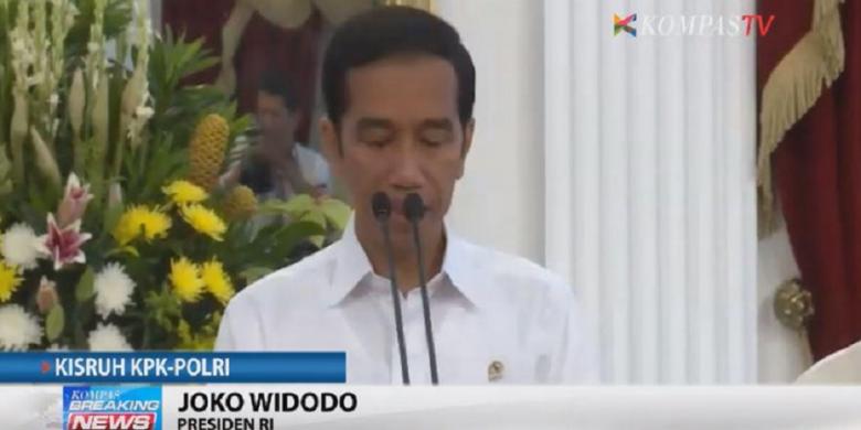 Jokowi Angkat Johan Budi, Ruki, dan Indriyanto Senoadji Sebagai Plt Pimpinan KPK