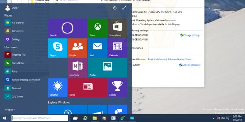 Windows 10 Juga Gratis untuk Pengguna Bajakan