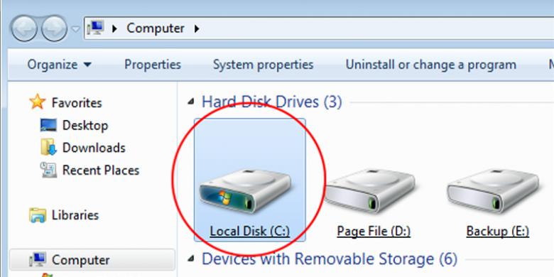 Kenapa &quot;Hard Disk&quot; Komputer Menggunakan Huruf &quot;C&quot;?
