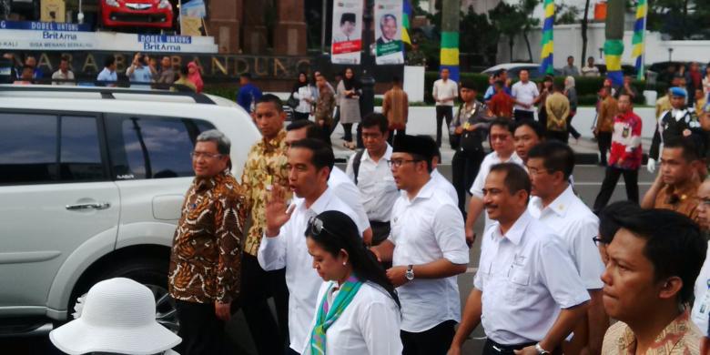 Sambut Jokowi, Lagu Metallica Berkumandang di Gedung Merdeka