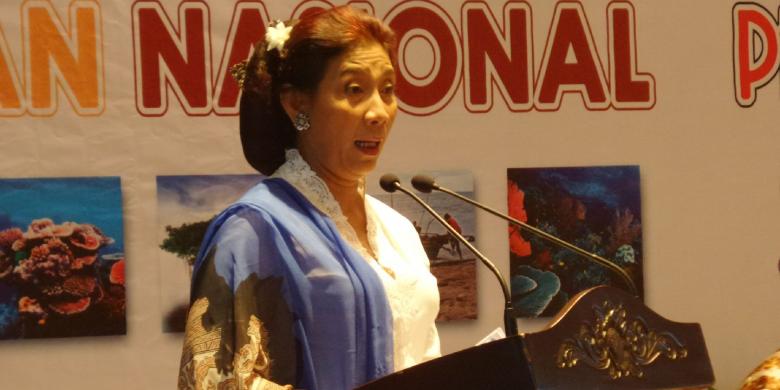 Menteri Susi: Ini Hari Kartini, Ya Saya Harus Cantik