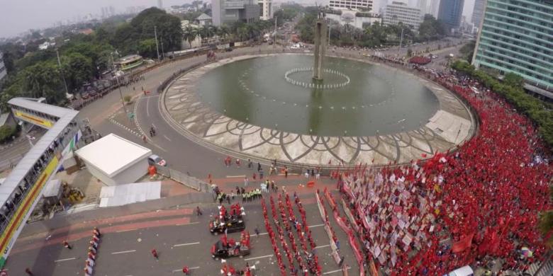 10.000 Buruh Akan &quot;Serbu&quot; Jakarta pada 1 September, Hindari Titik-titik Ini