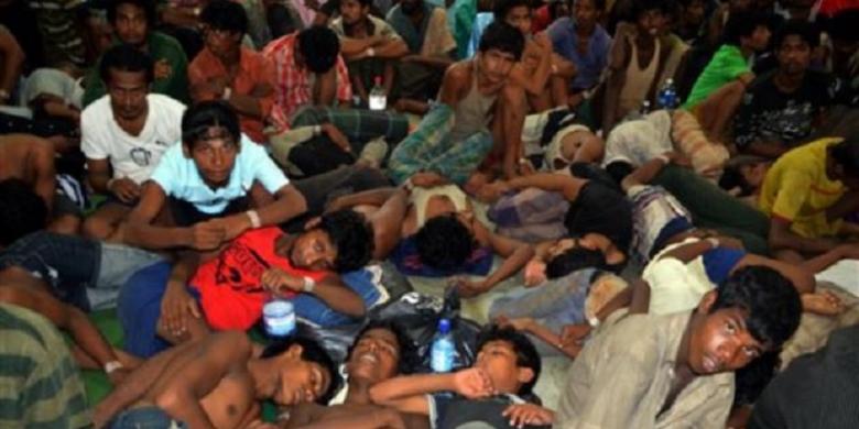 Malaysia Tak Terima Migran Rohingya dan Banglades kecuali bila Kapal Karam