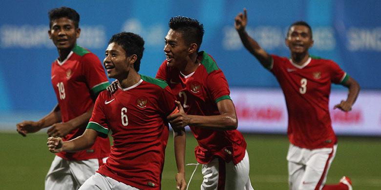 INDONESIA Lolos Semifinal setelah mengalahkan singapur 1-0 