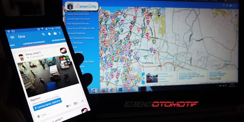 "Yuk", Adukan Pelanggaran Lalin ke Ahok via Ponsel