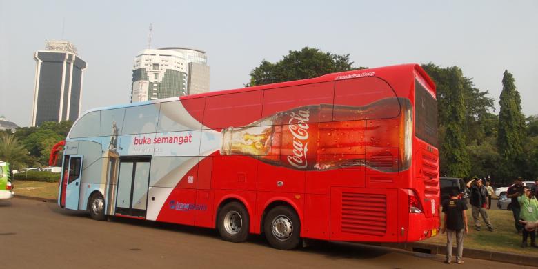 &#91;Keren&#93; Bus Tingkat Buatan Jerman, Kado HUT ke-488 Kota Jakarta