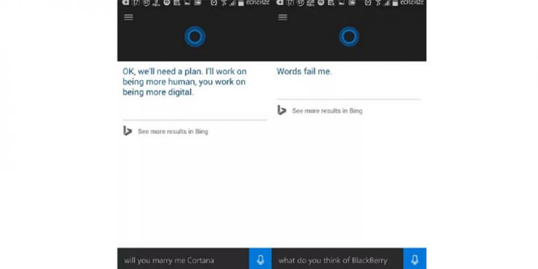ada yang tau cortana?uda bisa dipake diandroid loh sekarang..