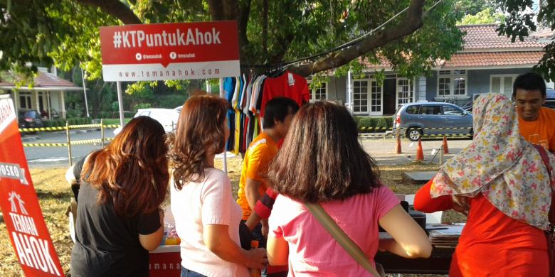 Teman Ahok Kebanjiran KTP sejak Ahok Umumkan Maju lewat Jalur Independen