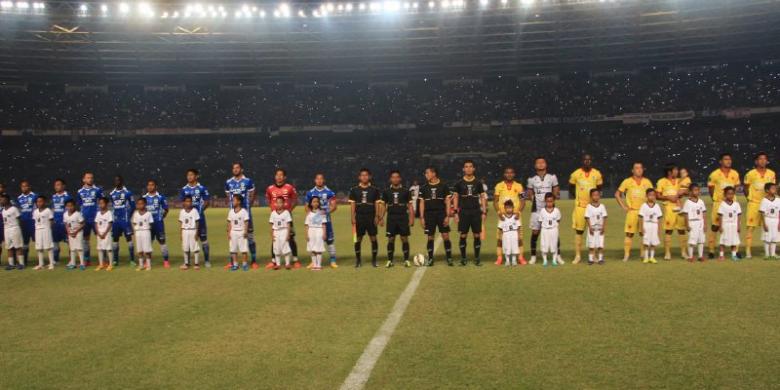 Jokowi Hadiri Laga Final Piala Presiden di Stadion GBK
